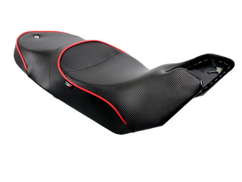 Sargent Seat - Ducati Hypermotard - Low Heat Red Welt | Sargent